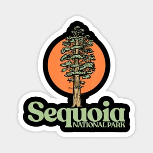 Sequoia National Park General Sherman Tree Graphic Magnet