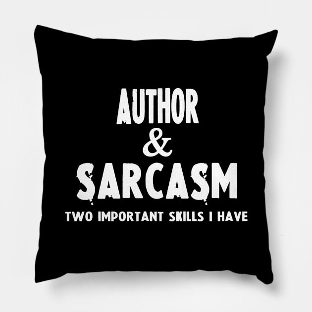 Gifts For Authors Pillow by divawaddle