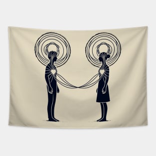 Spiritual Vortex Heartstring Tapestry