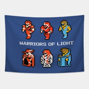 Warrior Of Light Pattern 2 Tapestry