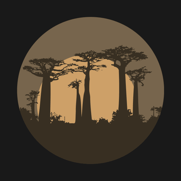 Baobab tshirt tree african by carolphoto