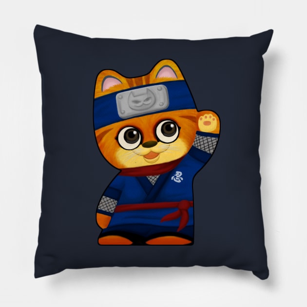 Roll calling - Ninja Pillow by zoneo