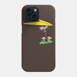 easter bunny kite Phone Case