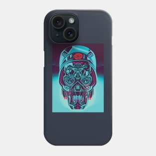 Cyborg Sugar Skull Phone Case