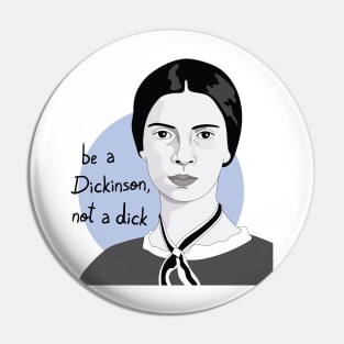 Emily Dickinson Pin