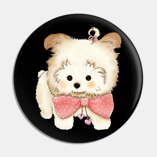 Cute Puppy Pin