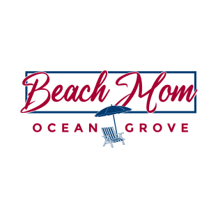 Ocean Grove - Beach Mom RWB T-Shirt