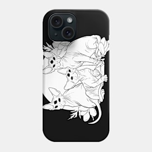 Spooky Sphynx Phone Case