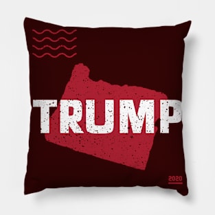 Trump Oregon 2020 - Red Wave, Red State Pillow