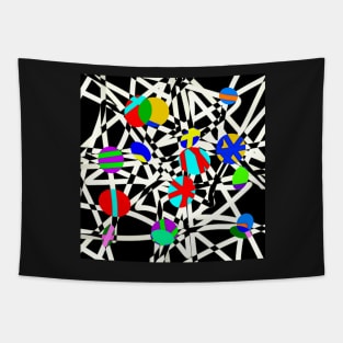 Bubble Pop - abstract art Tapestry