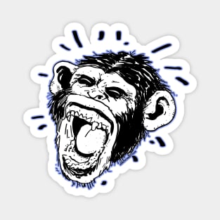 Zerostreet Chimp Magnet