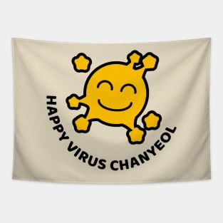 EXO Happy Virus Chanyeol Meme Tapestry