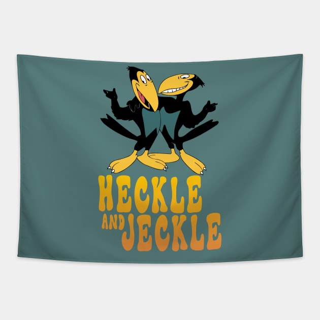 Heckle and Jeckle Tapestry by kareemik