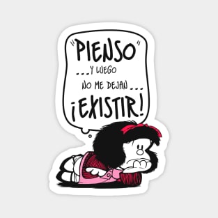 Taza Mafalda - Pienso y Luego No Me Dejan Existir