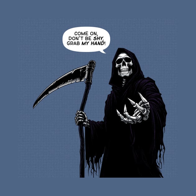 Grim Reaper grab my hand by Retro Vibe