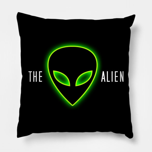 The Alien Pillow by roswellboutique