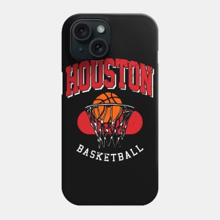 Vintage Houston Basketball 2 Phone Case