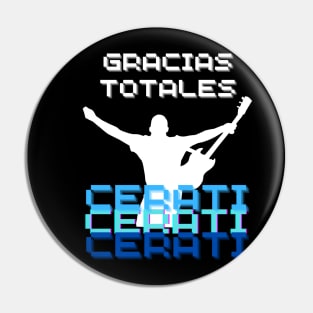 Remember Gustavo Cerati  music Pin