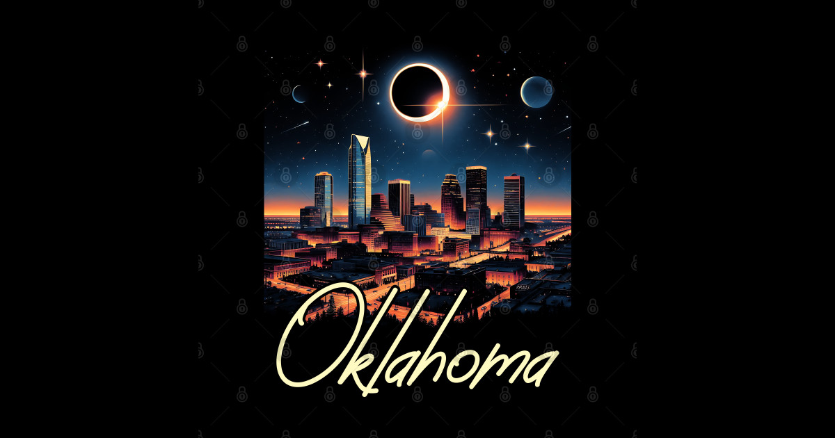 Oklahoma solar eclipse 2024 starry night solar eclipse 2024 oklahoma