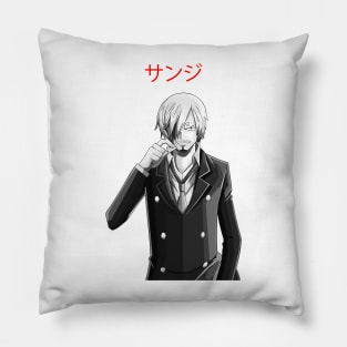 Black Leg B&W Pillow