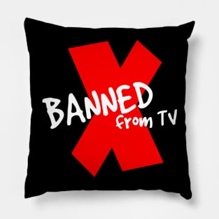 CAPONE and NOREAGA BANNED FROM TV Pillow