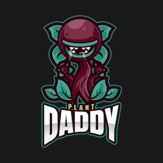 Teal Plant Daddy by Nothing But Tee Shirts