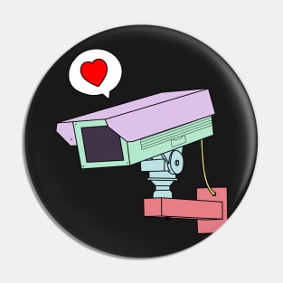 The Camera Loves You Pin