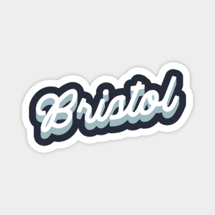 Bristol cursive script Magnet