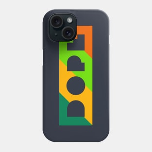 Dope Colorblock, v3 Phone Case