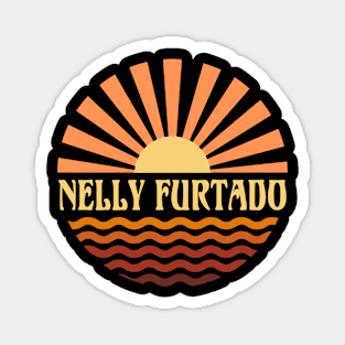 Personalized Nelly Name Furtado Vintage Styles Camping 70s 80s 90s Magnet