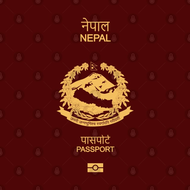 Nepal passport by Travellers