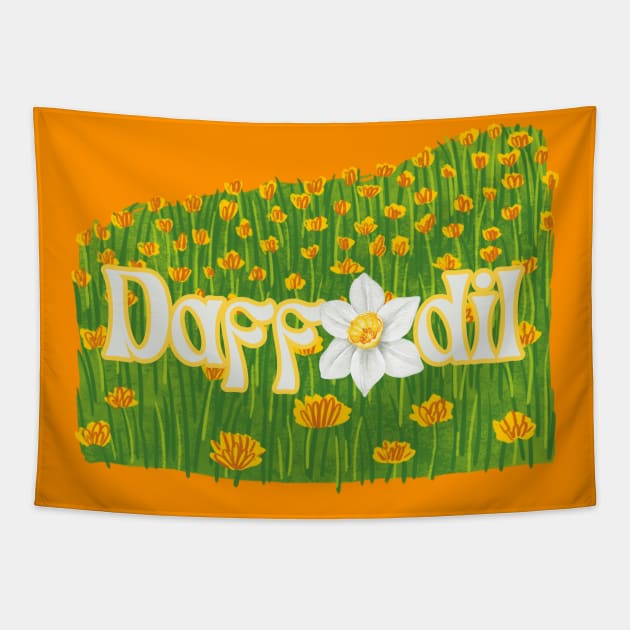 Daffodil Day Tapestry by Yelda