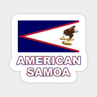 The Pride of American Samoa - American Samoan Flag Design Magnet