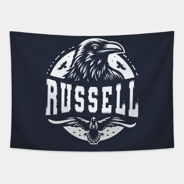 Russell - Crow Tapestry by Trendsdk