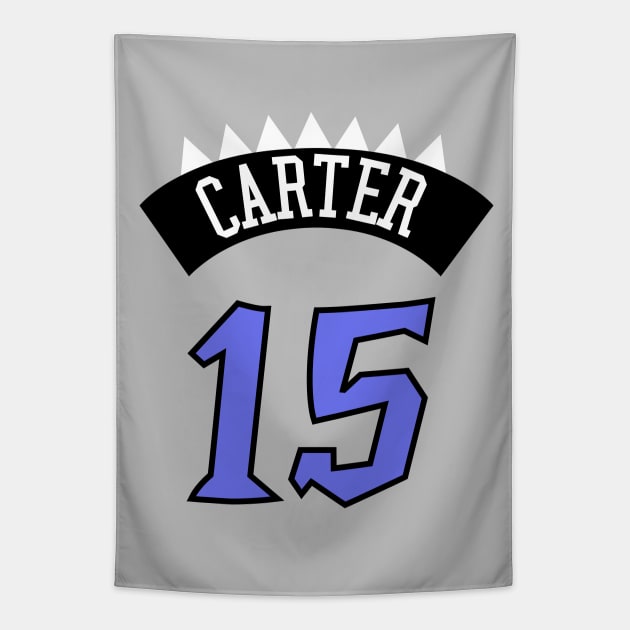 Vince Carter - CLASSIC raptors Tapestry by Buff Geeks Art