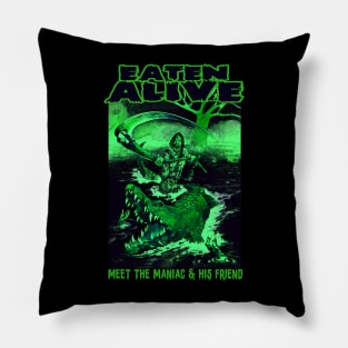 Meet The Maniac & His Friend (Version 2) Pillow