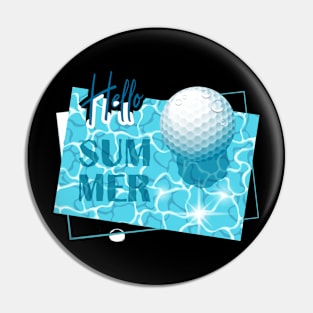 golf  sports Pin