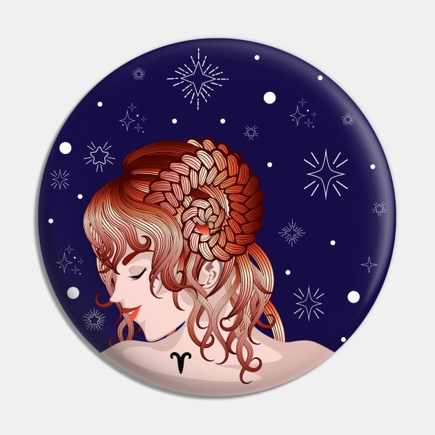 Aries girl Pin by AnnArtshock