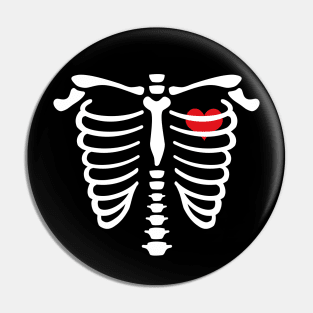 Skeleton Rib Cage Pin