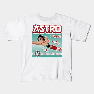 hauntedjack Astro Boy AKA Mighty Atom Kids T-Shirt