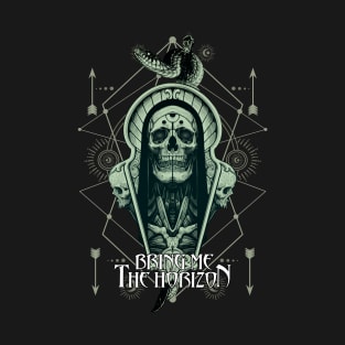 Bring me the horizon skull metal T-Shirt