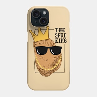 The Spud King Funny Potato Phone Case