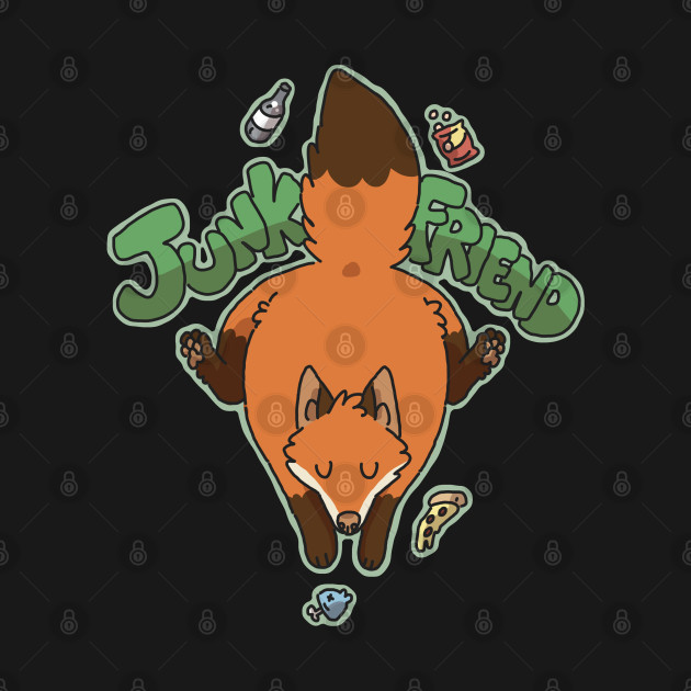 Disover Junk Friend - Fox - T-Shirt