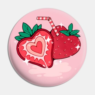 strawberry milk Pin