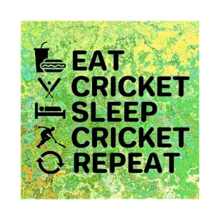 Eat sleep cricket T-Shirt