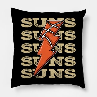 Funny Sports Suns Proud Name Basketball Classic Pillow