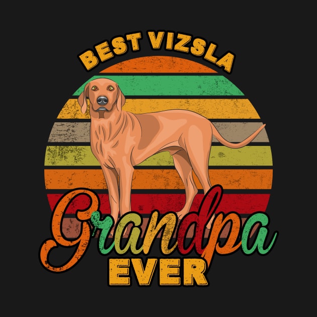 Best Vizsla Grandpa Ever by franzaled