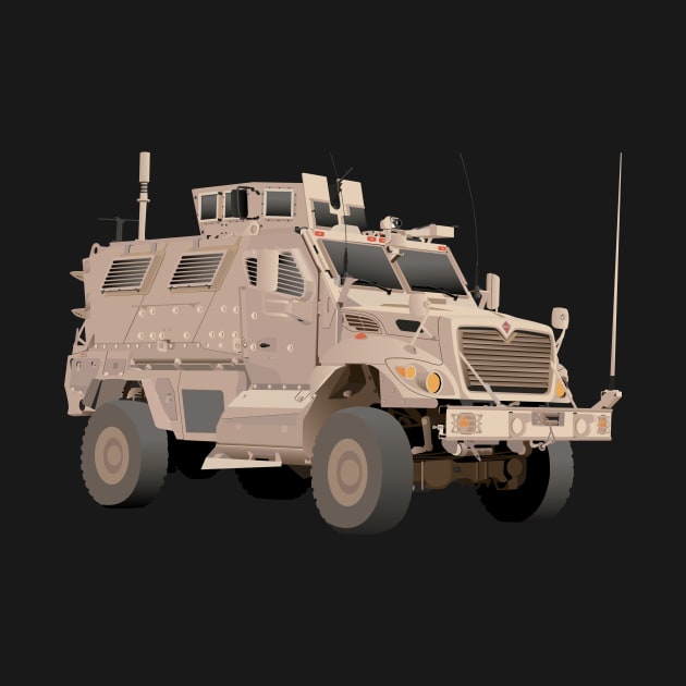 M1224 MRAP Army Military Truck by NorseTech