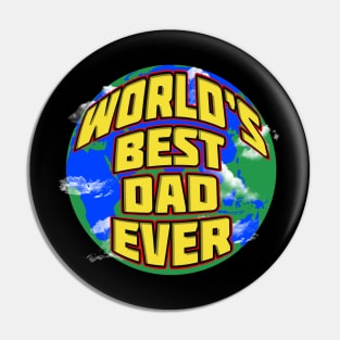 World's best dad ever Pin