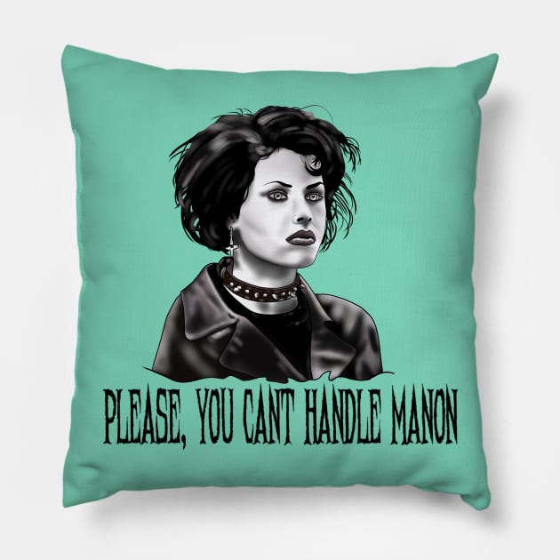 You can’t handle it Pillow by Danispolez_illustrations